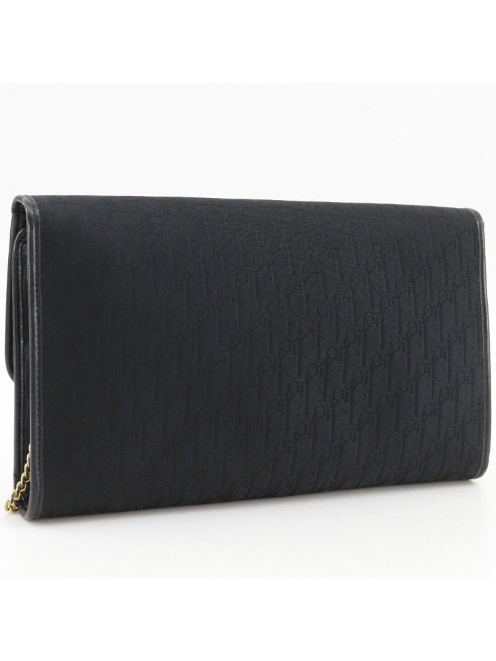 Dior Chain Shoulder Vintage Canvas Black Bag - Picture 3 of 10